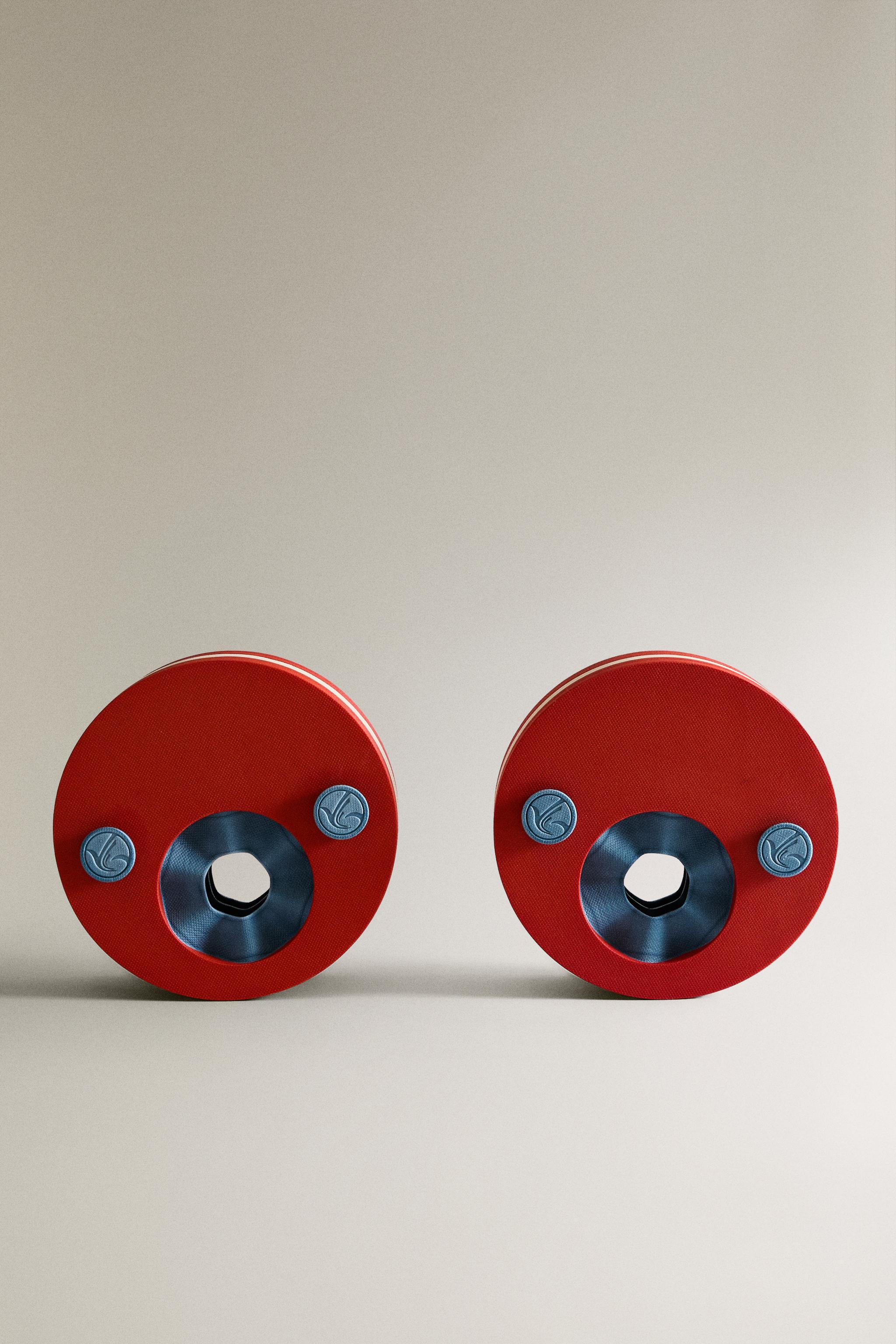 KIDS' SWIMMING ARM FLOATIES WITH DISCS — Multicolored