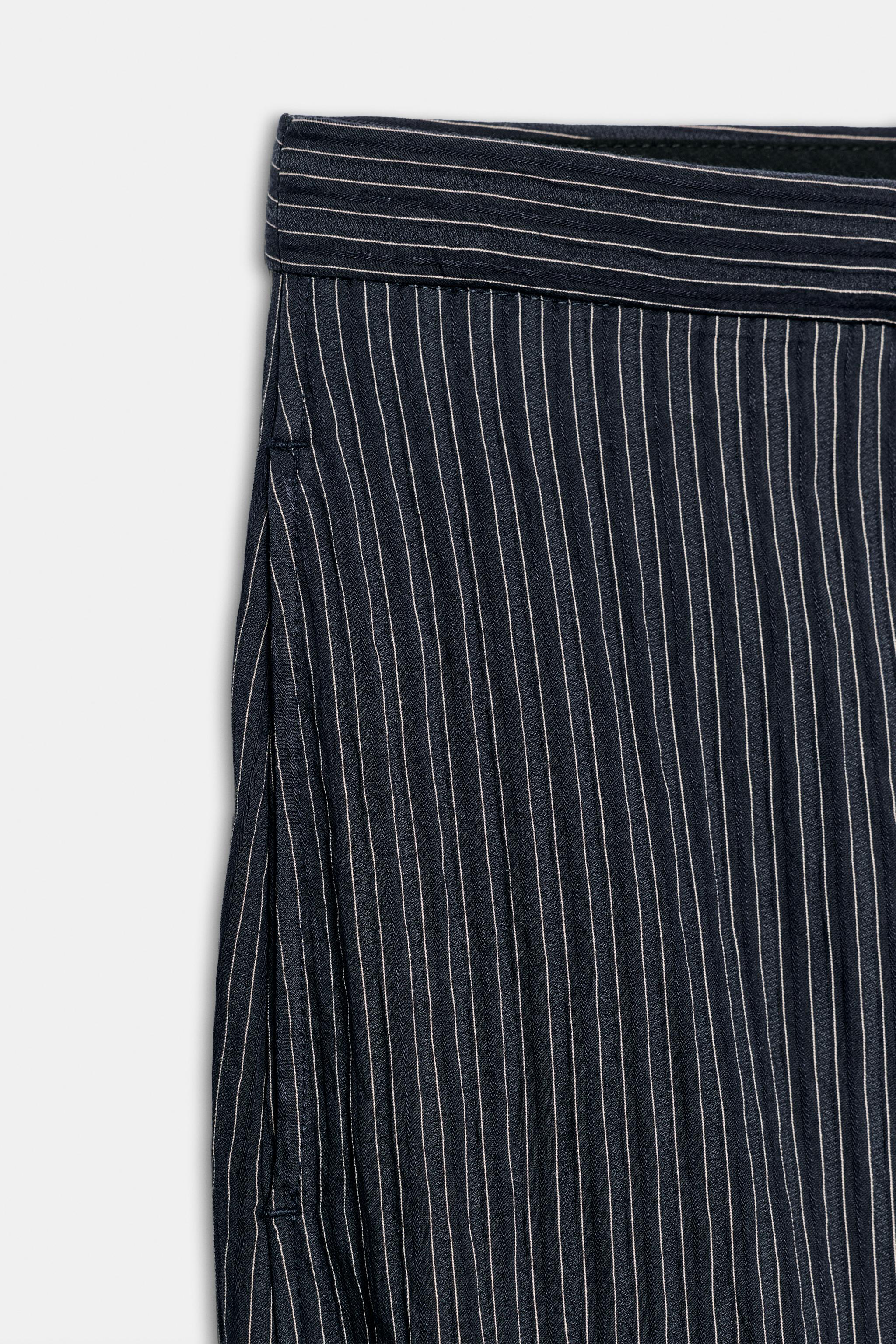 ZW COLLECTION STRIPED PAREO PANTS