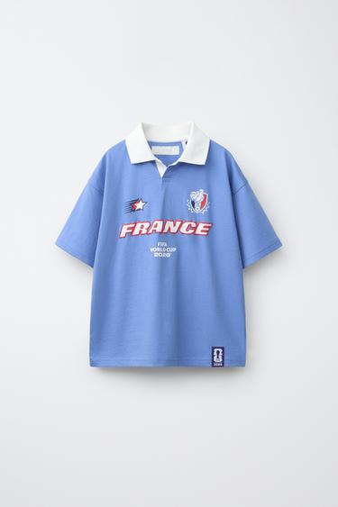 FRANCE FIFA WORLD CUP ™ 2026 POLO T-SHIRT - Blue by Zara
