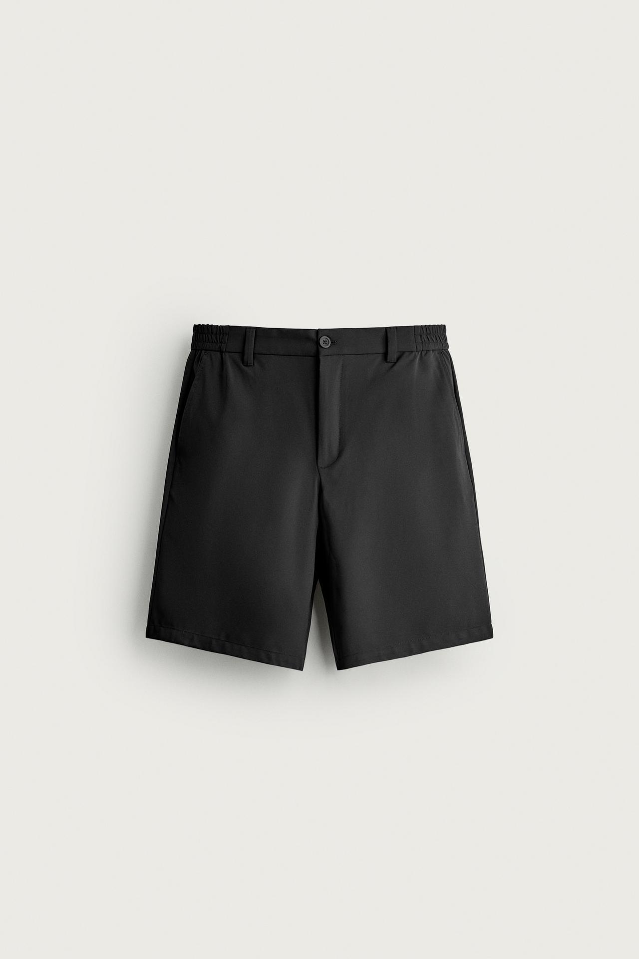 COMFORT TECHNICAL SHORTS — Black