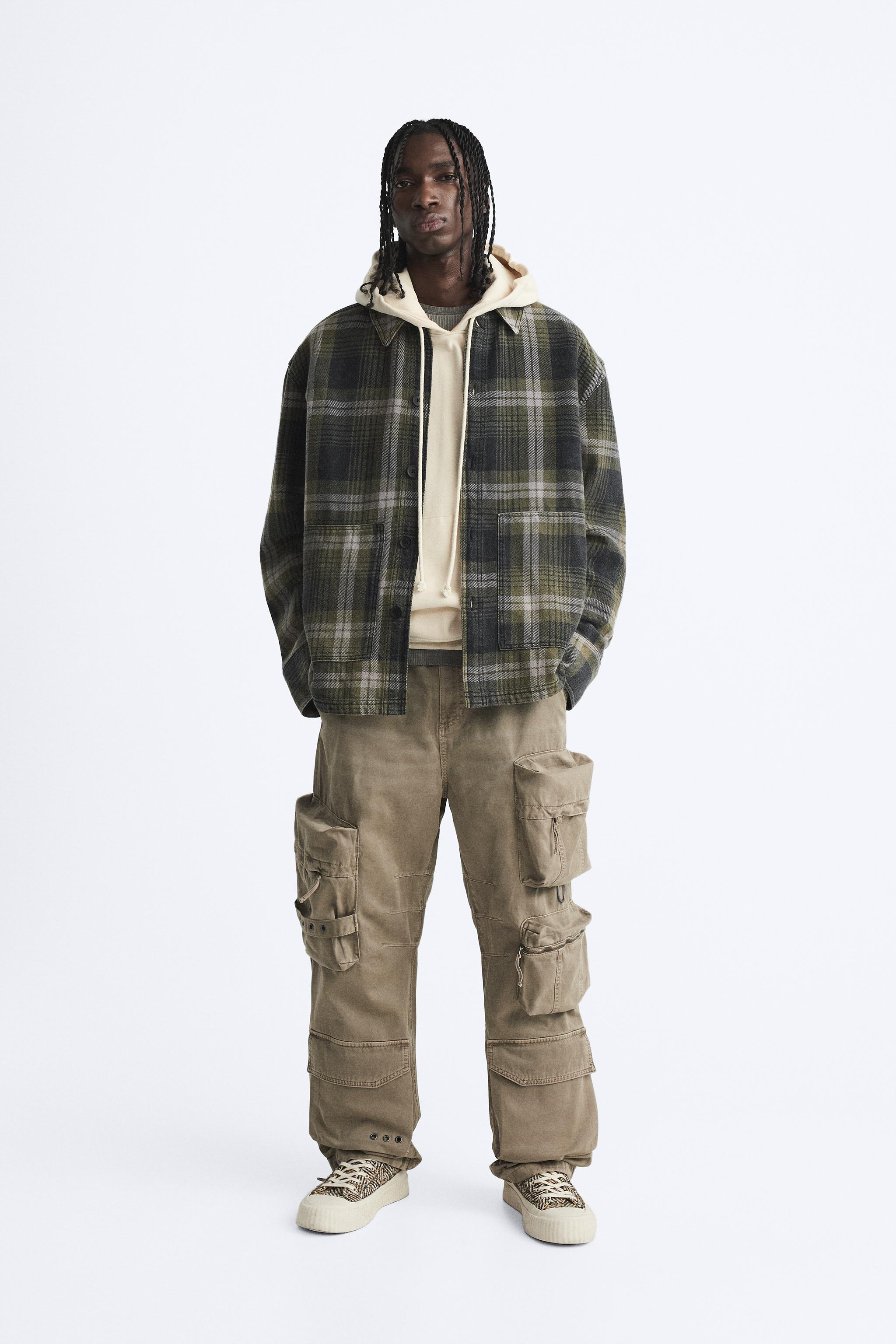 UTILITY POCKET PANTS - Stone | ZARA United States