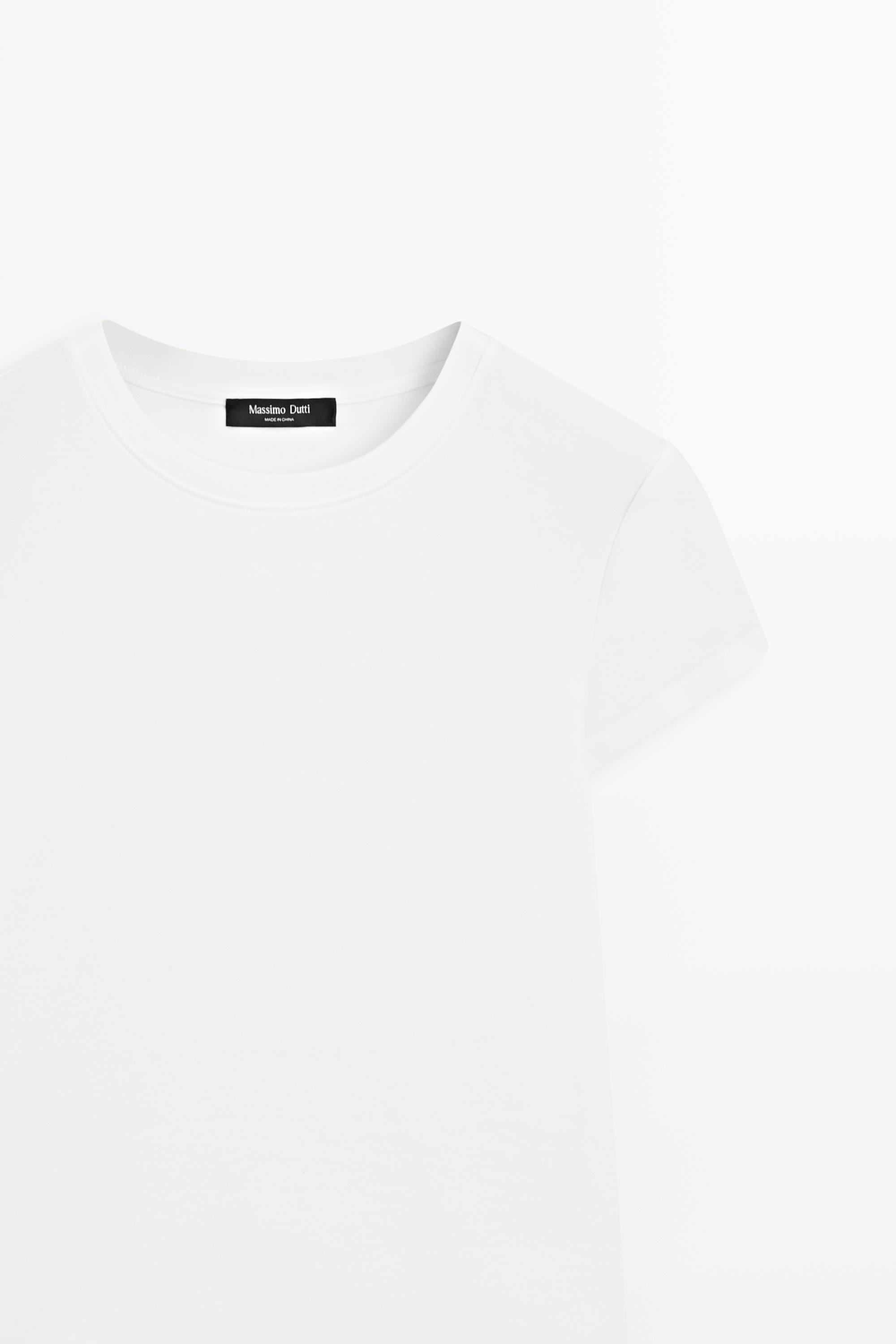 T-shirt manches courtes slim