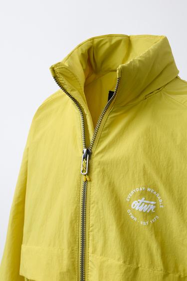 LIGHTWEIGHT WATER-REPELLENT JACKET - Lime by Zara - Image 4