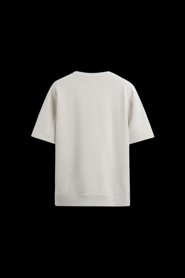 Zara REGULAR FIT SWEATSHIRT - Gray marl