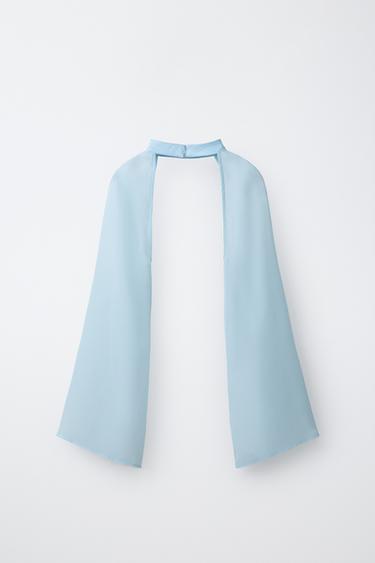 MANCHONS EN GAZE - Bleu pastel de Zara - Image 1