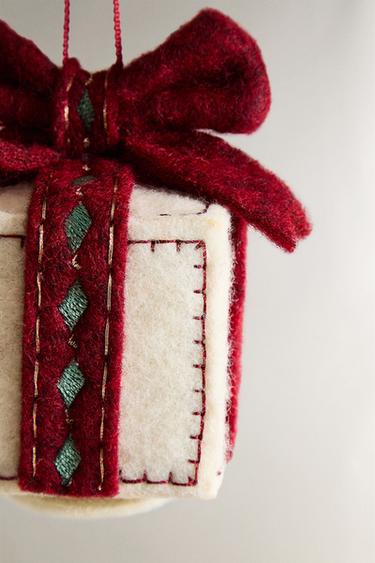 GIFT TREE LIGHT DECORATION - Oyster-white by Zara - Image 2