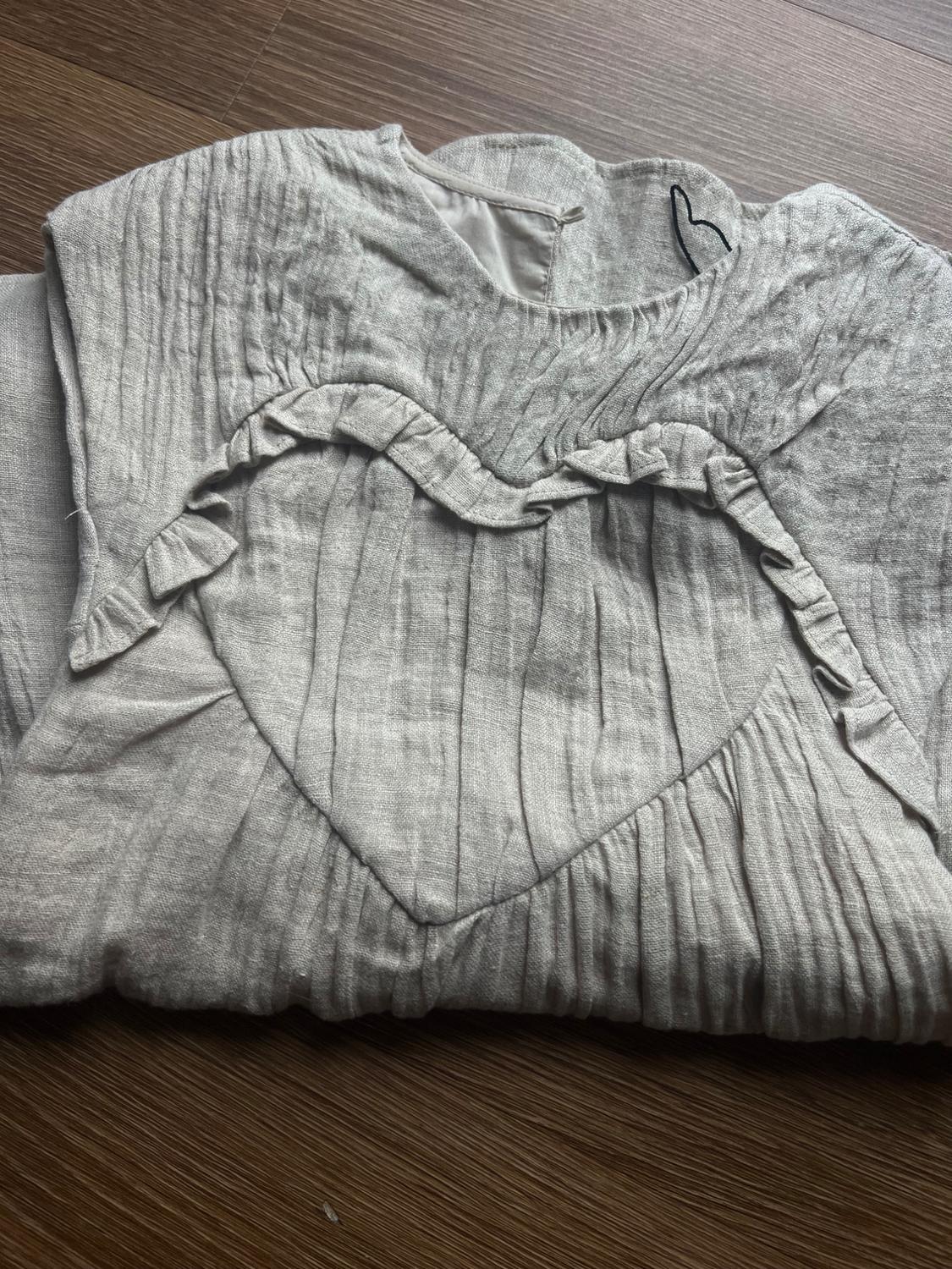STRUCTURED HEART DRESS - Image 3