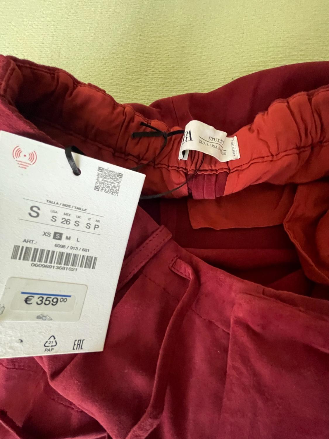 LIMITED EDITION SUEDE LEATHER TROUSERS - Image 3
