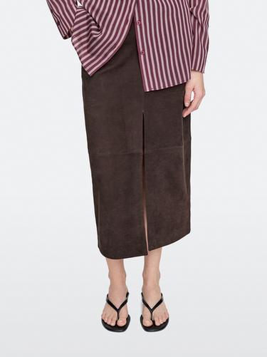 Zara Mid-heel sandals with toe divider - Black - Image 0