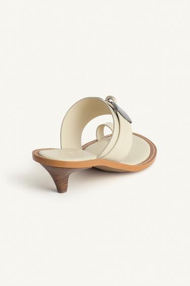 LTHR STRP SNDLS 16 - Ecru White by Zara - Image 6