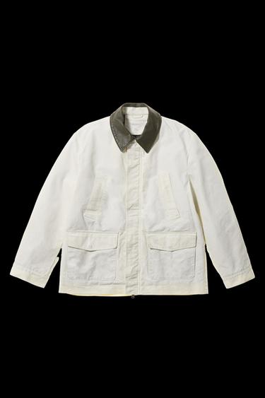 COMBINED WASHED JACKET - Oyster-white by Zara - Image 0