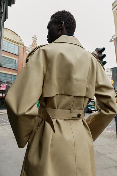 GARBADINE A CEINTURE - Beige de Zara - Image 5