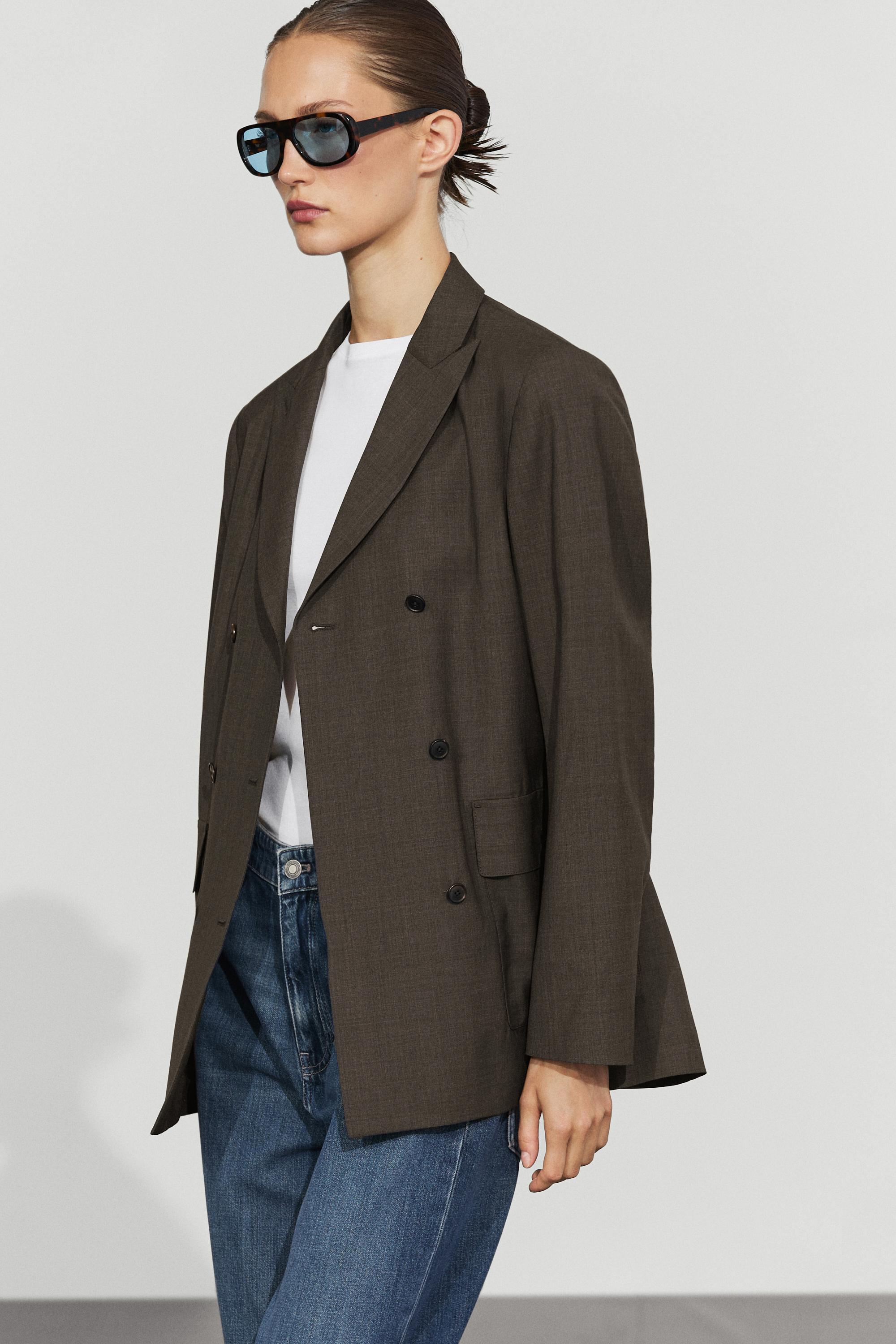 Blazer croisé à poches