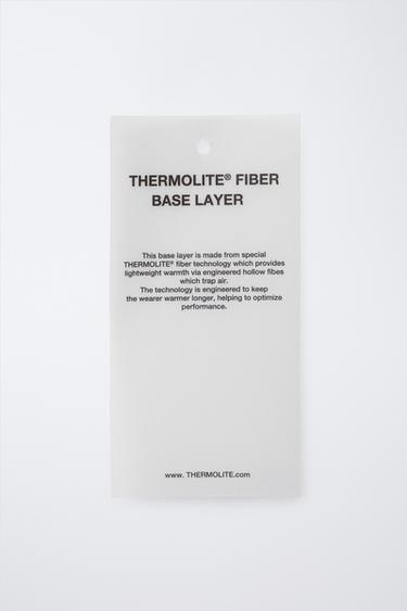 THERMOLITE ® FIBRE BASE LAYER LEGGINGS - Brown by Zara - Image 5