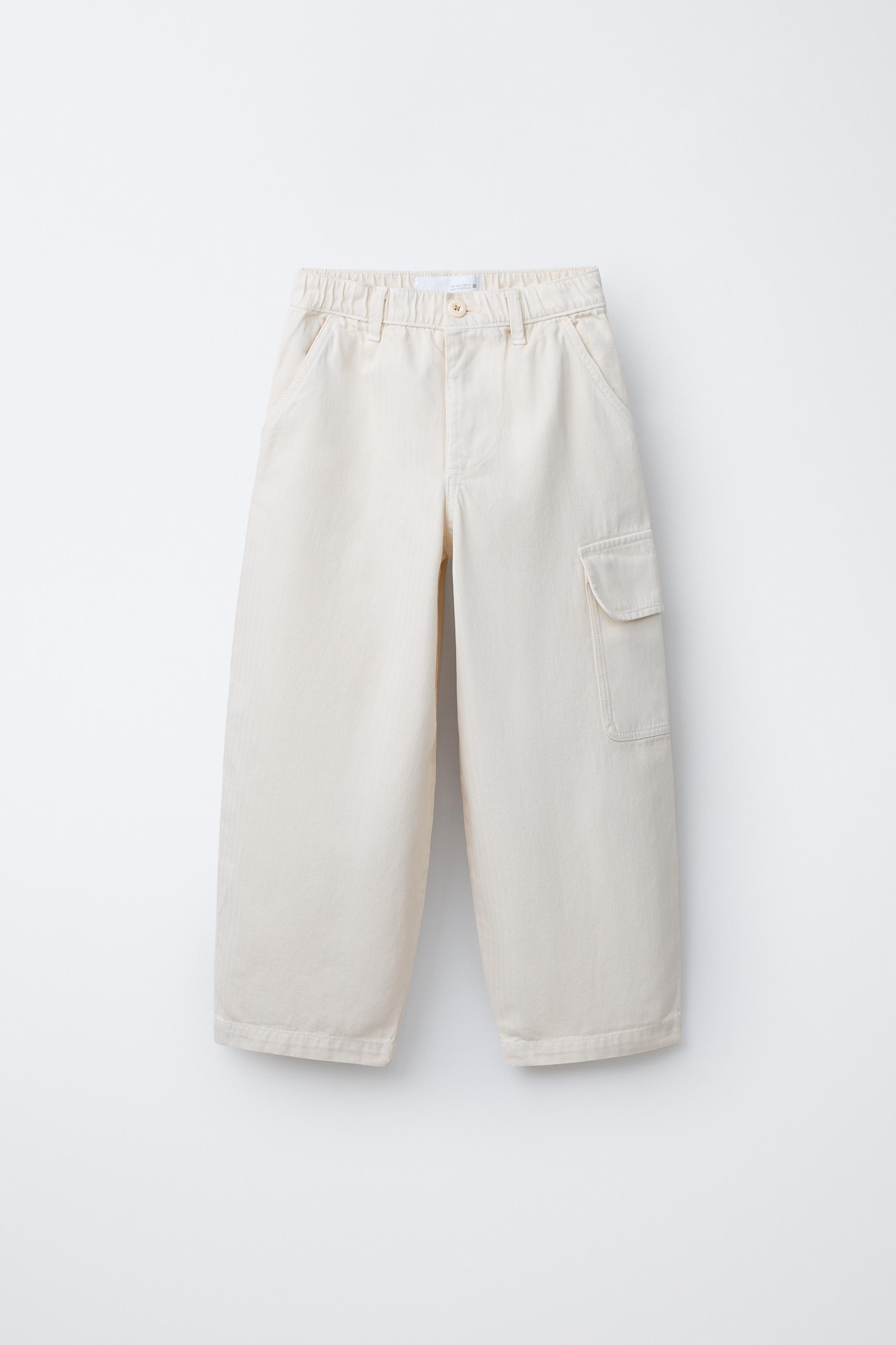 PANTALON CARGO À CHEVRON