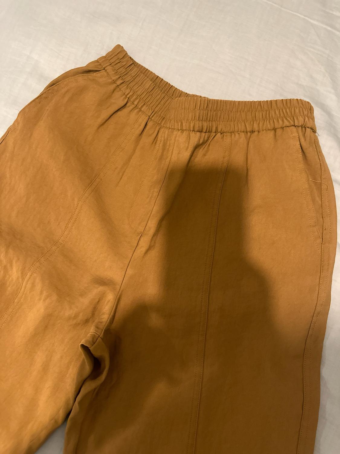 CARROT FIT TROUSERS WITH TABS AT HEM - Image 3