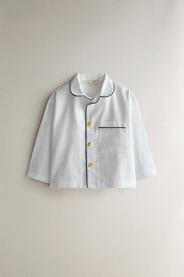 KIDS' LIMONCELLA X THE ANIMALS OBSERVATORY PYJAMA SET - Oyster-white by Zara - Image 1