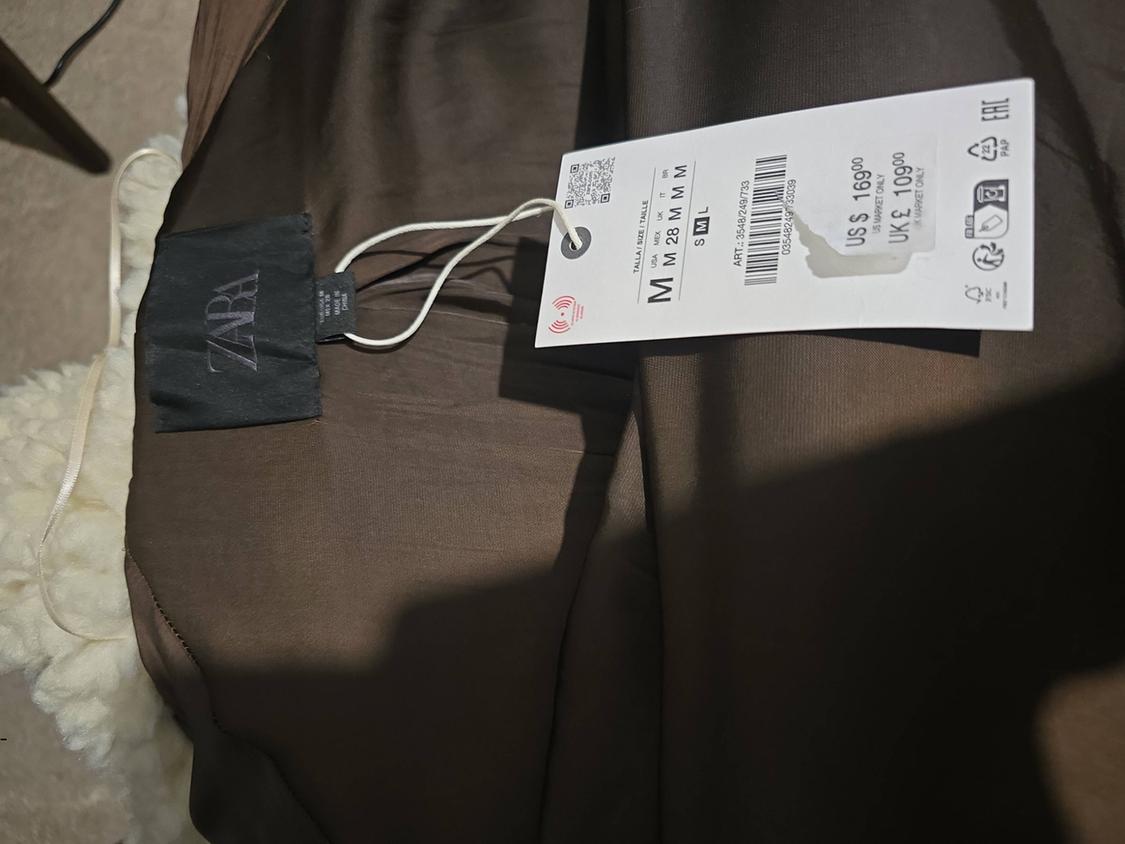 FAUX SHEARLING JACKET ZW COLLECTION - Image 4
