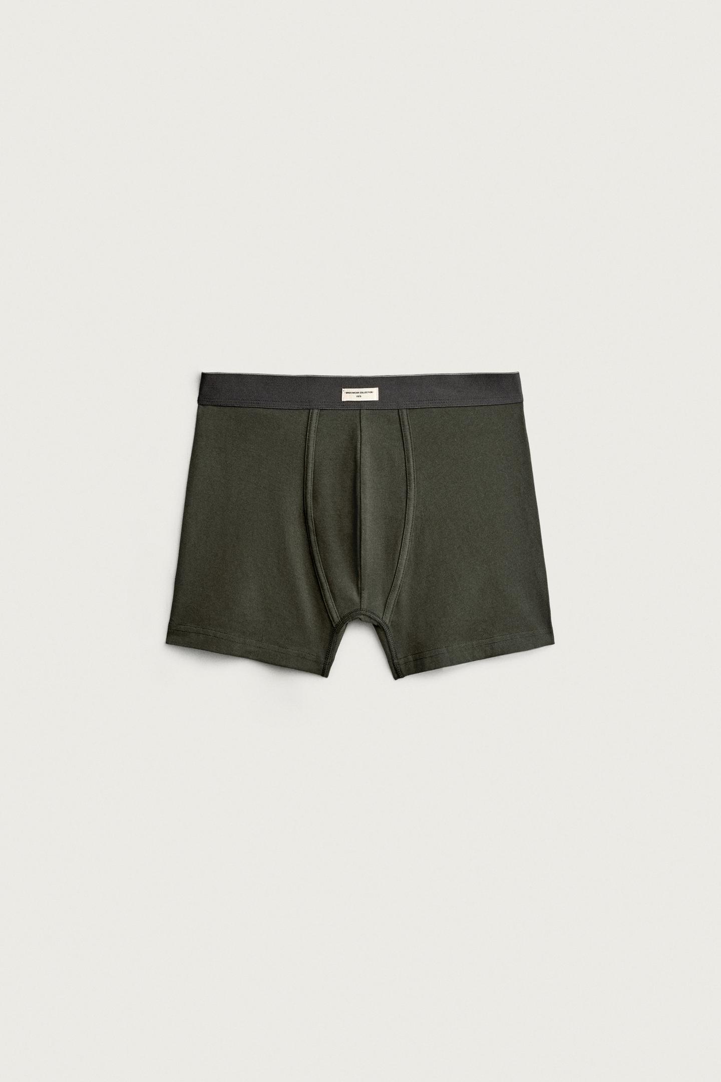 Трусы-боксеры Mixed для мужчин, 3 шт. — Zara, цвет: Various — фото 4