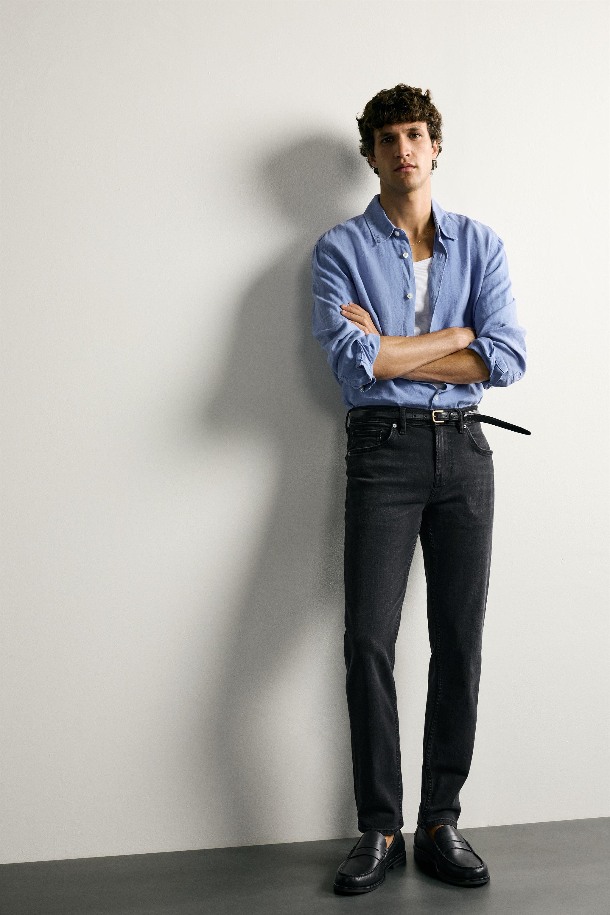 Zara BASIC SLIM FIT JEAN görsel 6