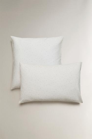 KIDS' POLKA DOT PILLOWCASE - Oyster-white by Zara - Image 0