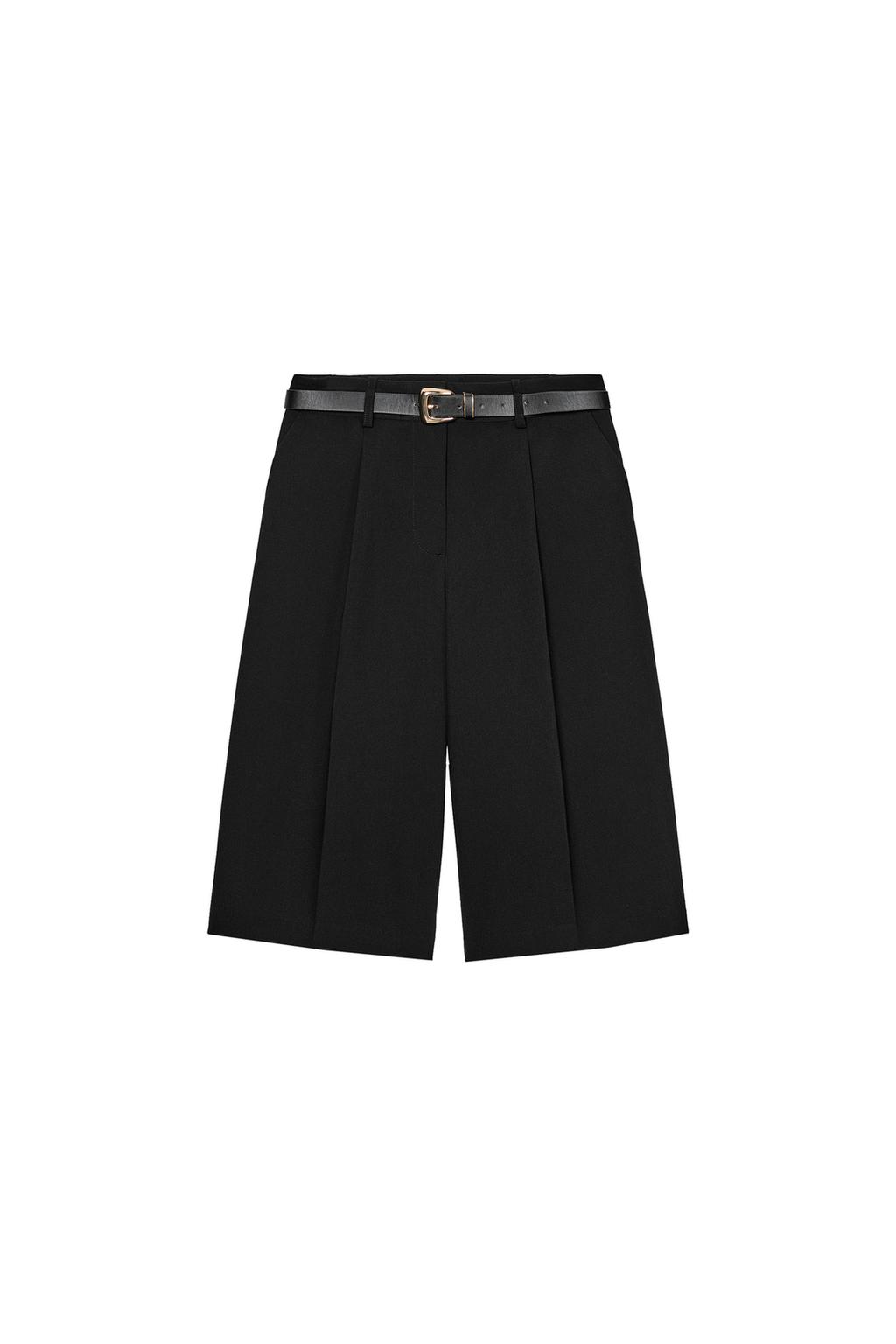 LONG BELTED SHORTS - image 3