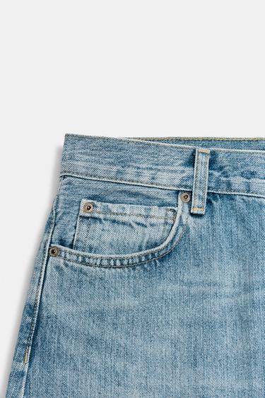 JEAN ZW COLLECTION BALLON TAILLE NORMALE - Bleu de Zara - Image 6