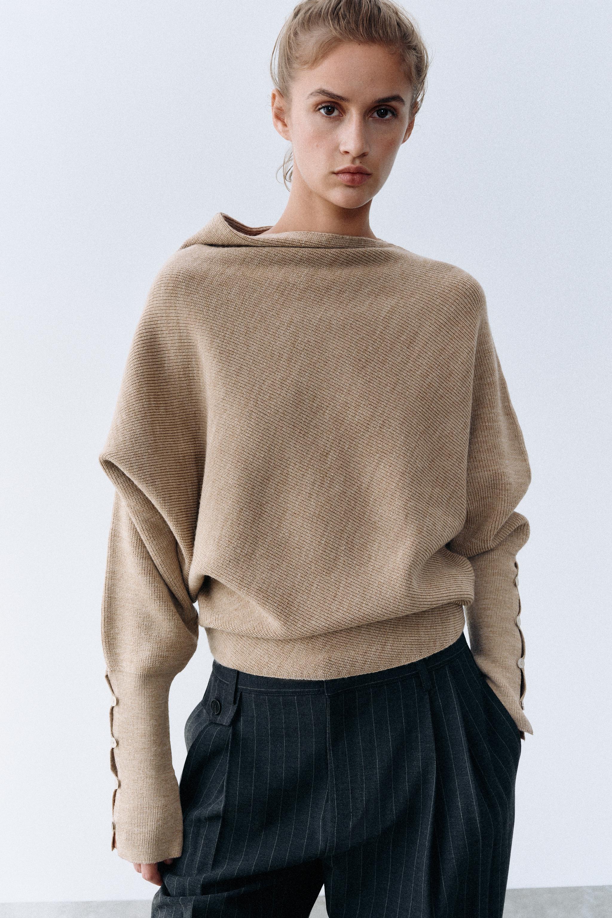 PULL EN MAILLE ASYMÉTRIQUE