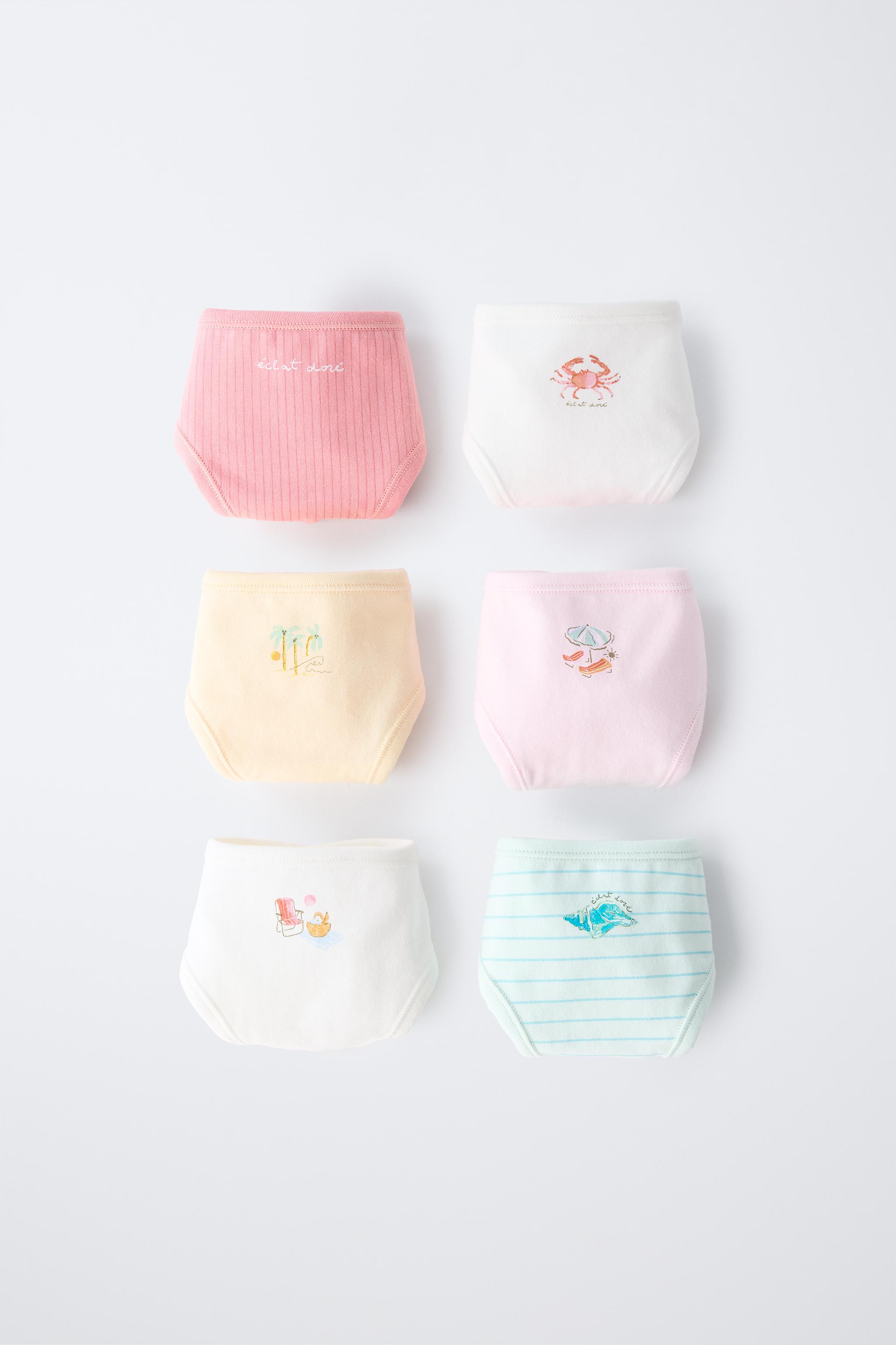 6～14歳/プリント柄ブリーフ6枚セット - マルチカラ― | ZARA Japan / 日本