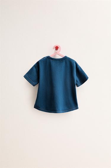 ZARA TIMELESS - T-SHIRT COTON - Indigo de Zara - Image 1
