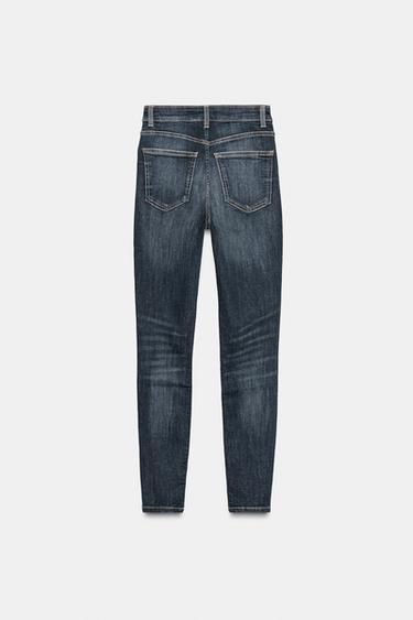 TRF SCULPT HIGH-WAIST JEANS - Navy blue by Zara - Image 5