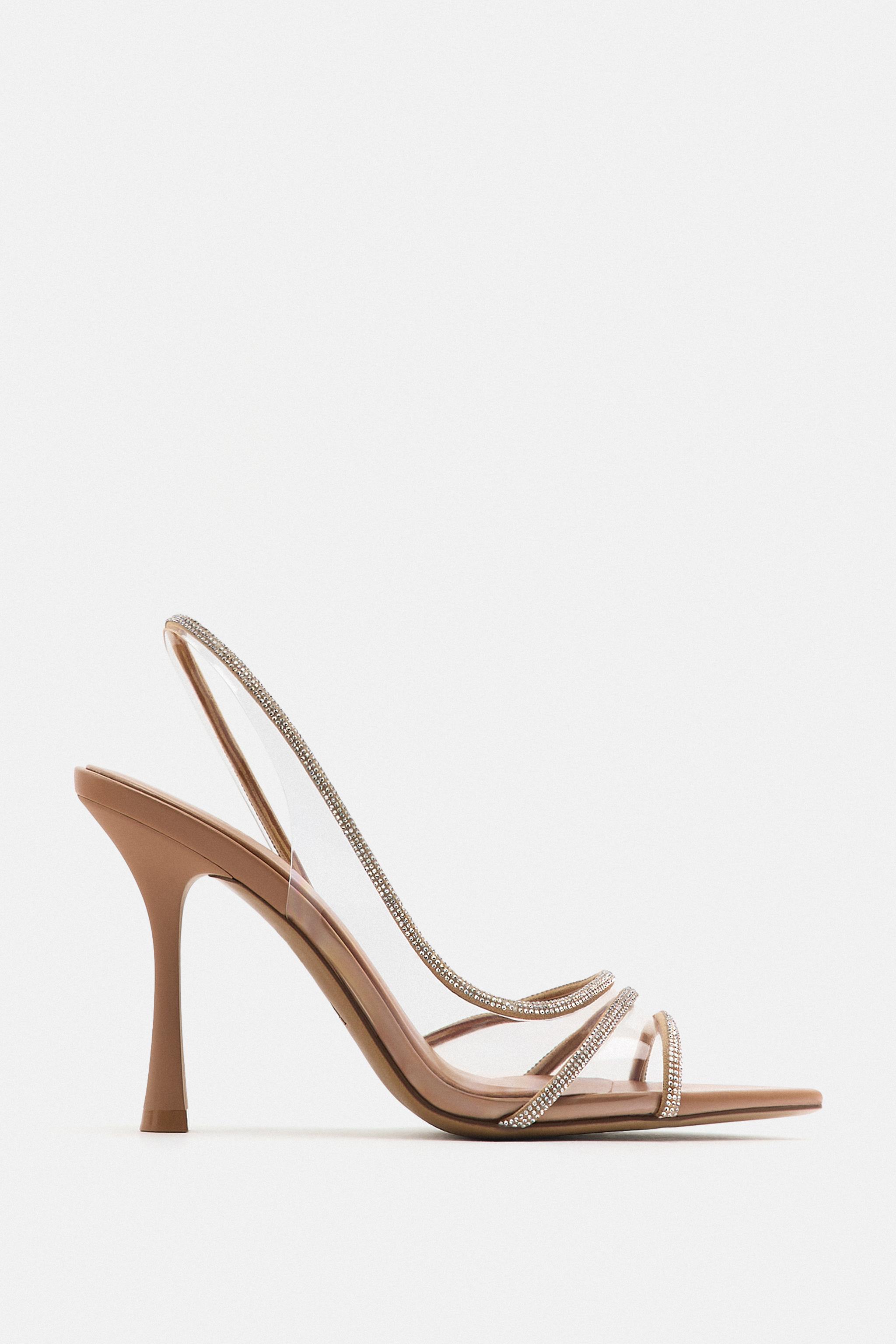 Talons transparents zara on sale