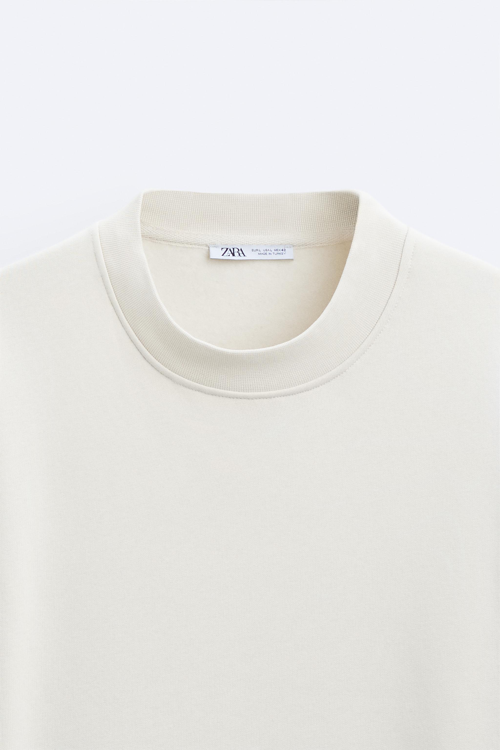 Zara basic online sweatshirt