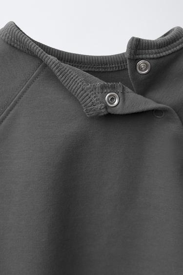 ENSEMBLE SWEAT ET PANTALON JOGGER - Gris anthracite de Zara - Image 2