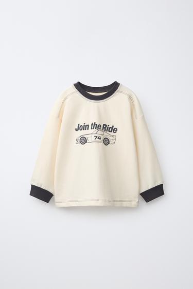RAGLAN SLEEVE T-SHIRT - Ecru by Zara - Image 0