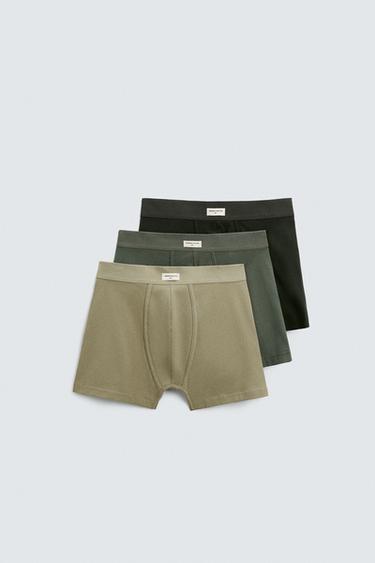 PACK OF 3 SOFT BOXERS - various by Zara - Image 0