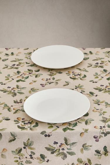 FRUIT PRINT TABLECLOTH - Greenish by Zara - Image 1