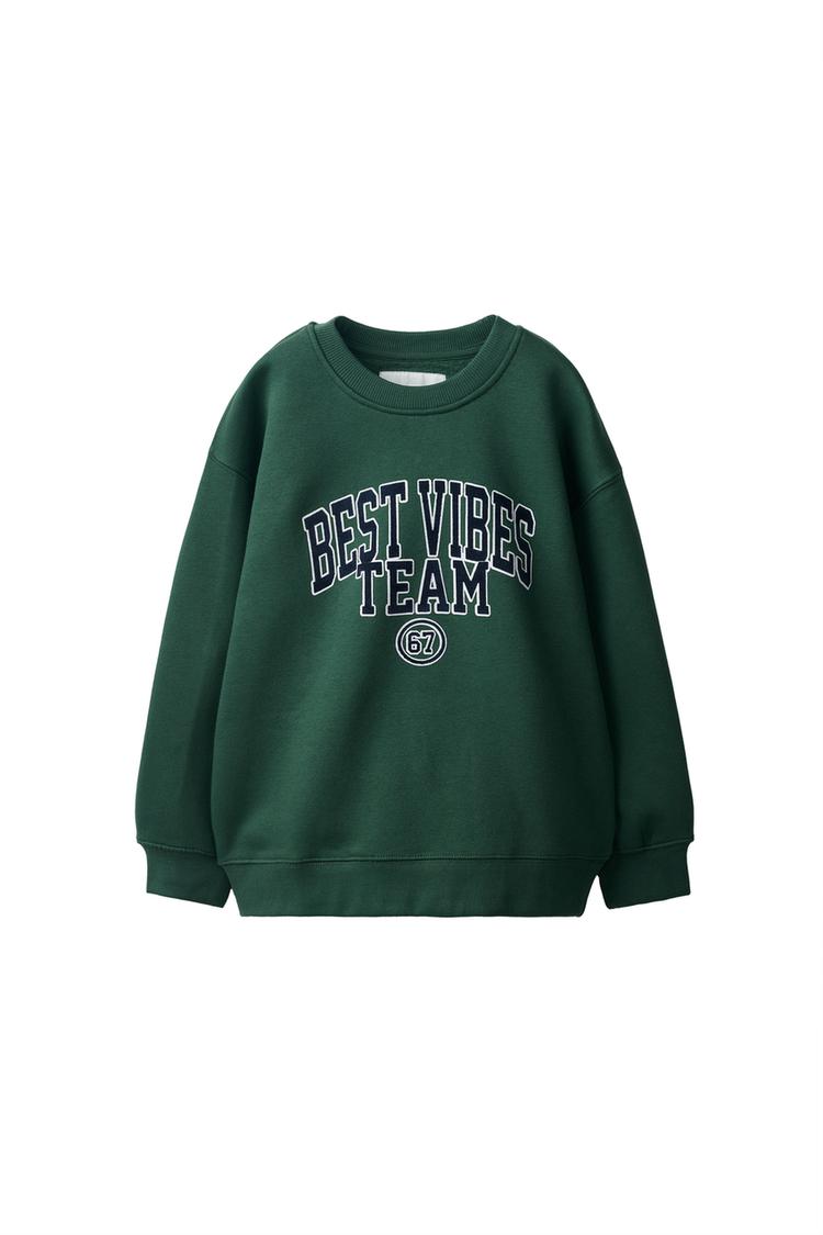 Sudadera estampada team six seven