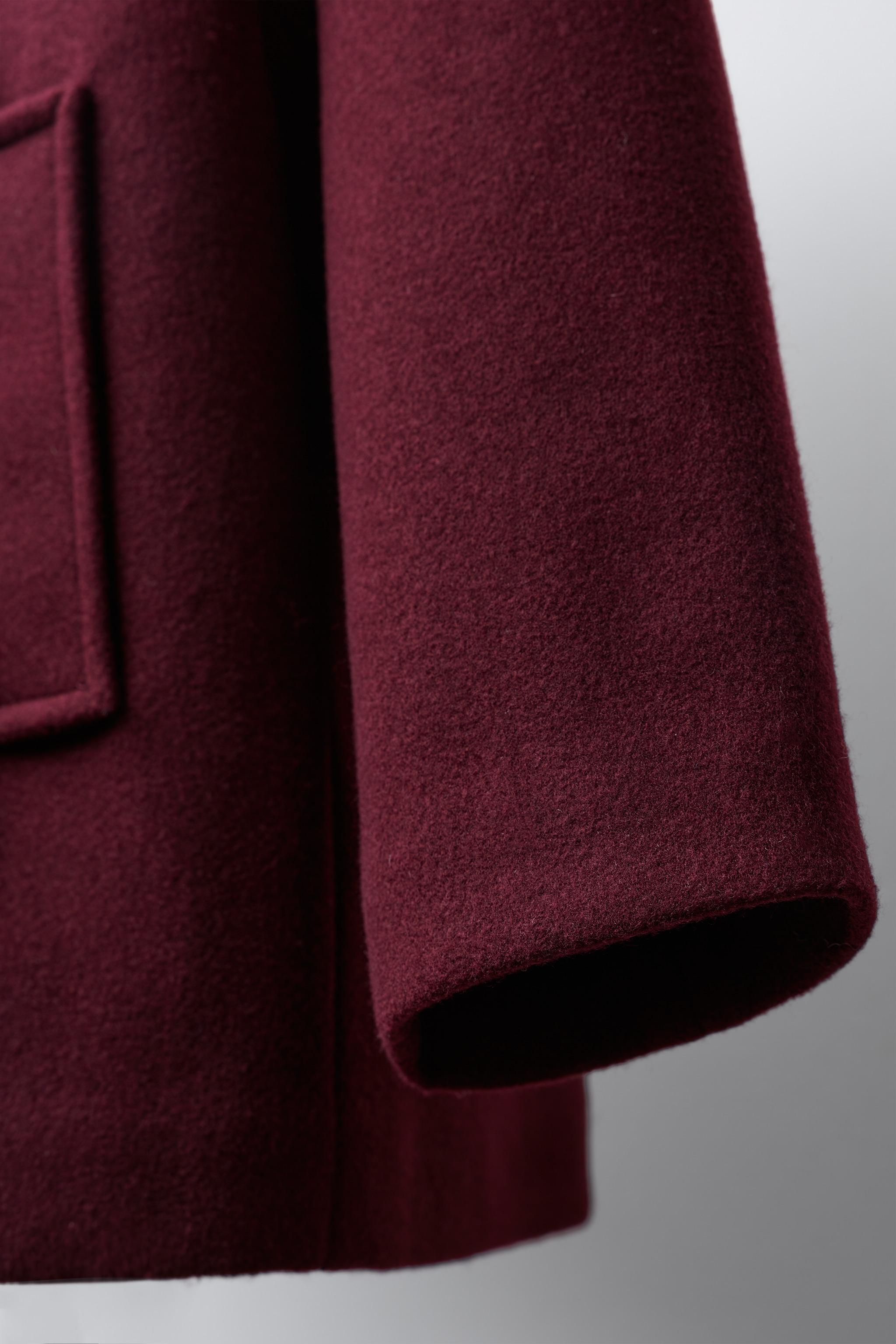 MANTEAU EN DRAP DE LAINE