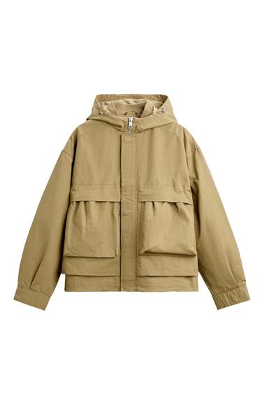BOXY FIT PARKA WITH POCKETS