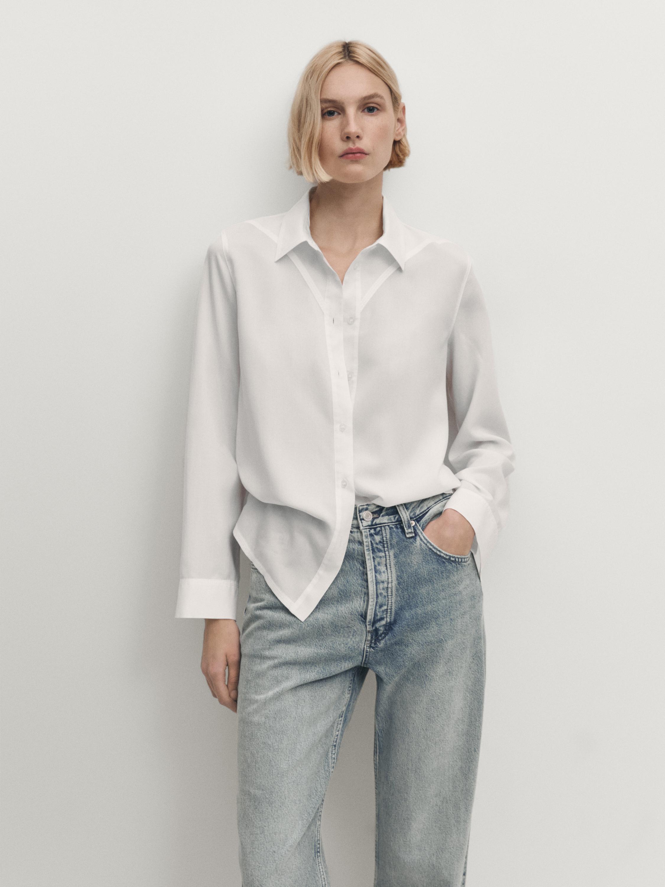 Women's White Shirts | Explore our New Arrivals | ZARA United States