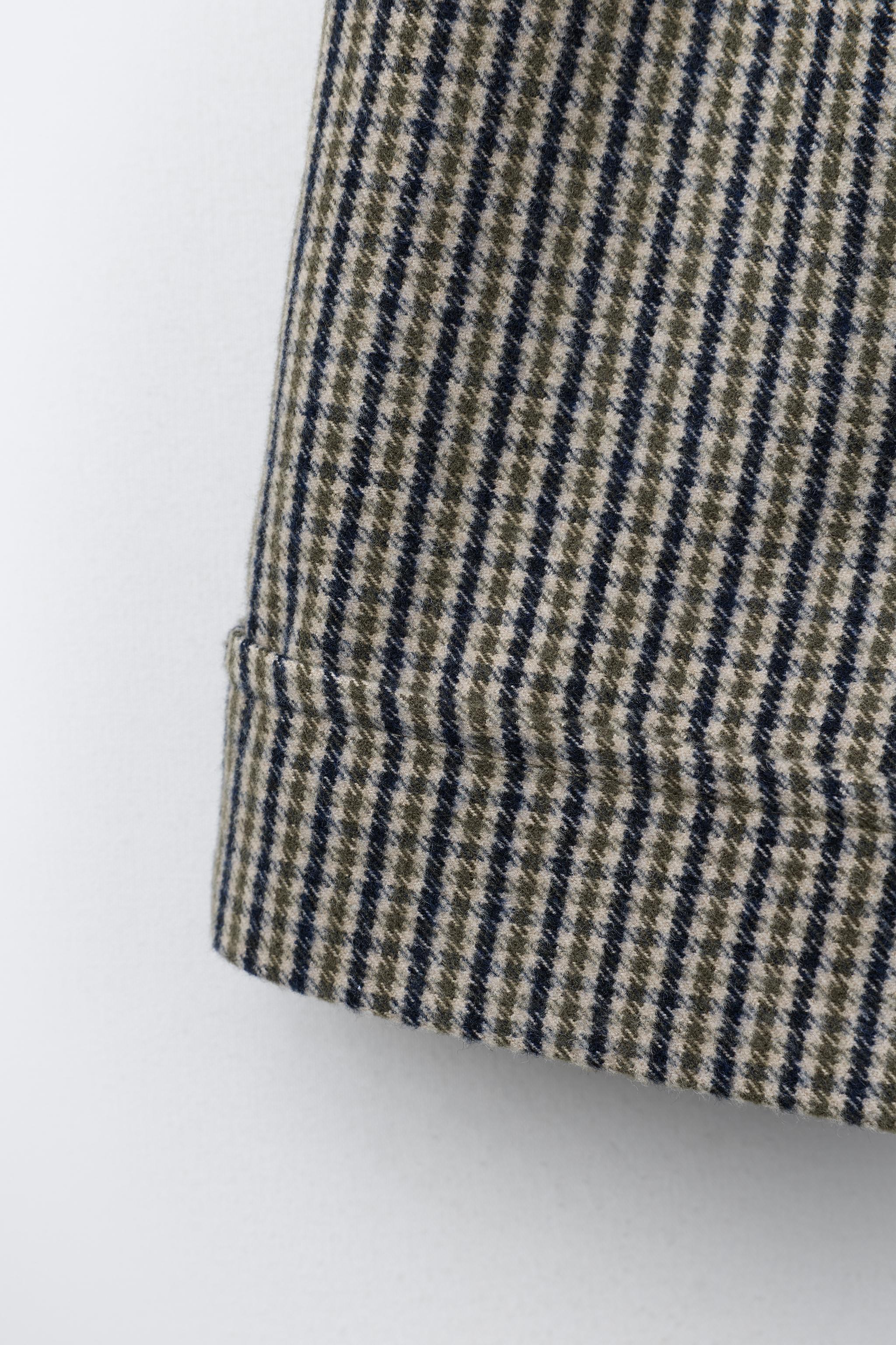 SHORT IMPRIMÉ À CARREAUX