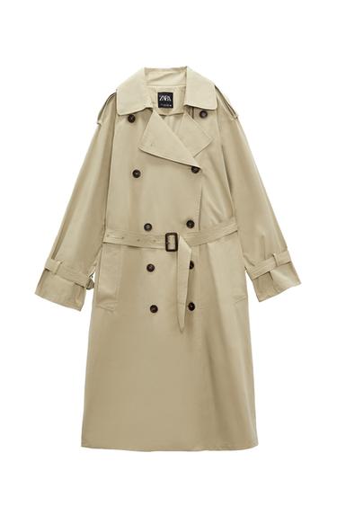 OVERSIZED DOUBLE BREASTED TRENCH