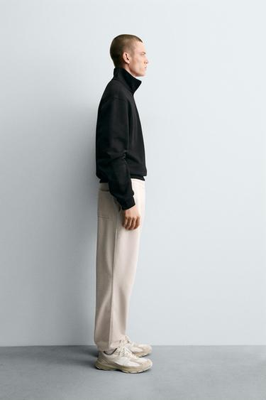 PANTALON JOGGER COUPE DÉCONTRACTÉE - Beige clair de Zara - Image 3