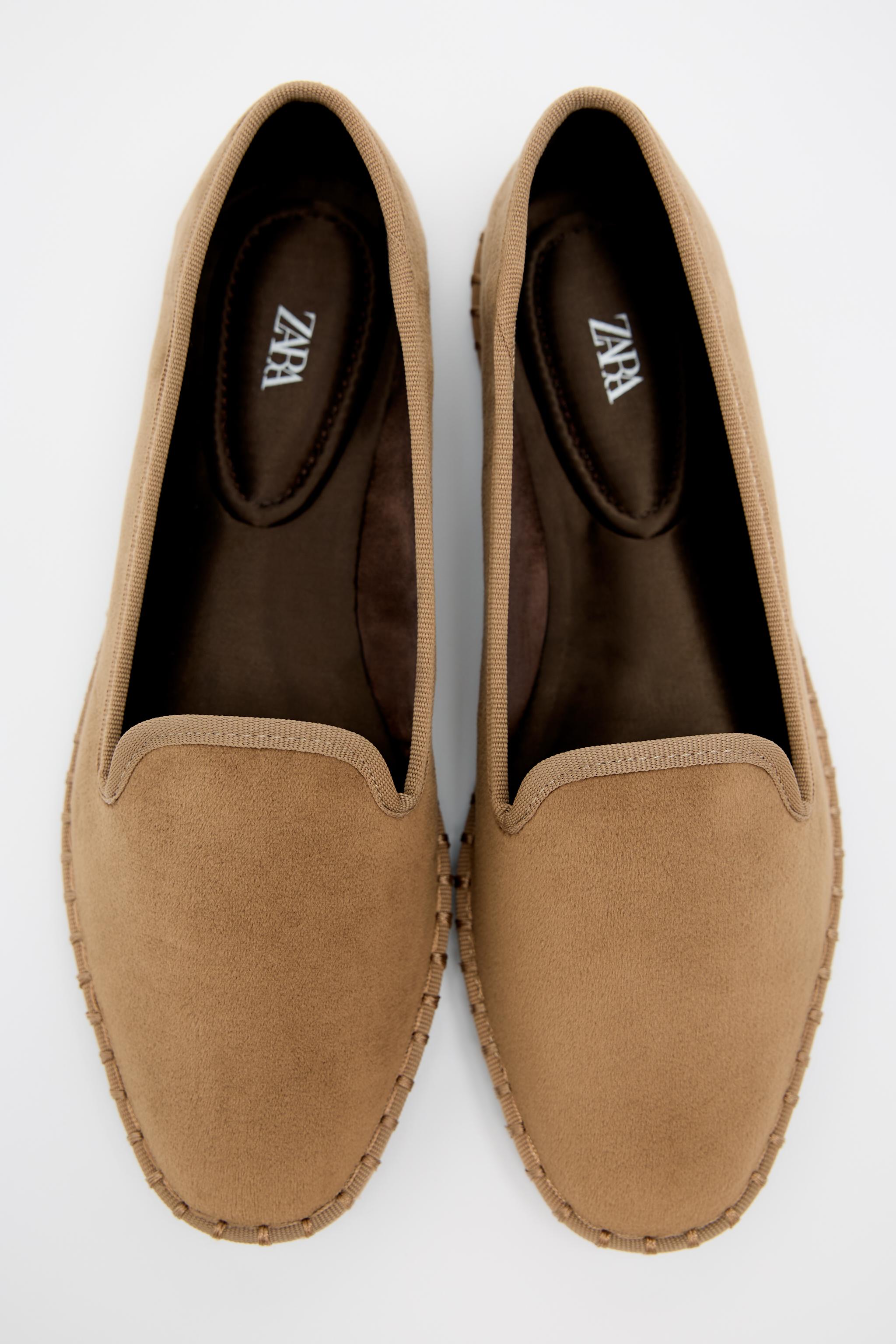 Zapato plano online zara