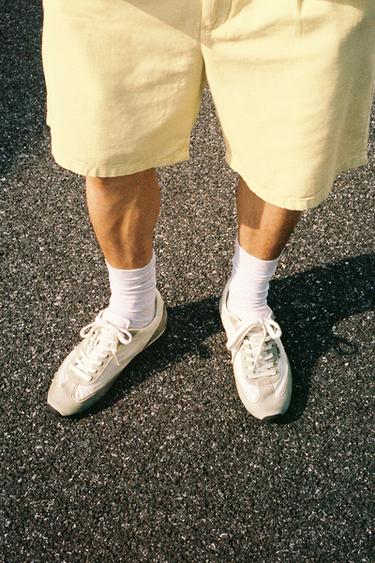 RETRO STYLE TRAINERS - White by Zara