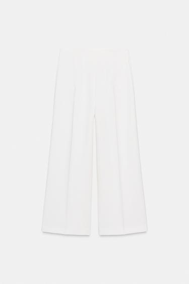 ZW COLLECTION CULOTTES - Oyster-white by Zara