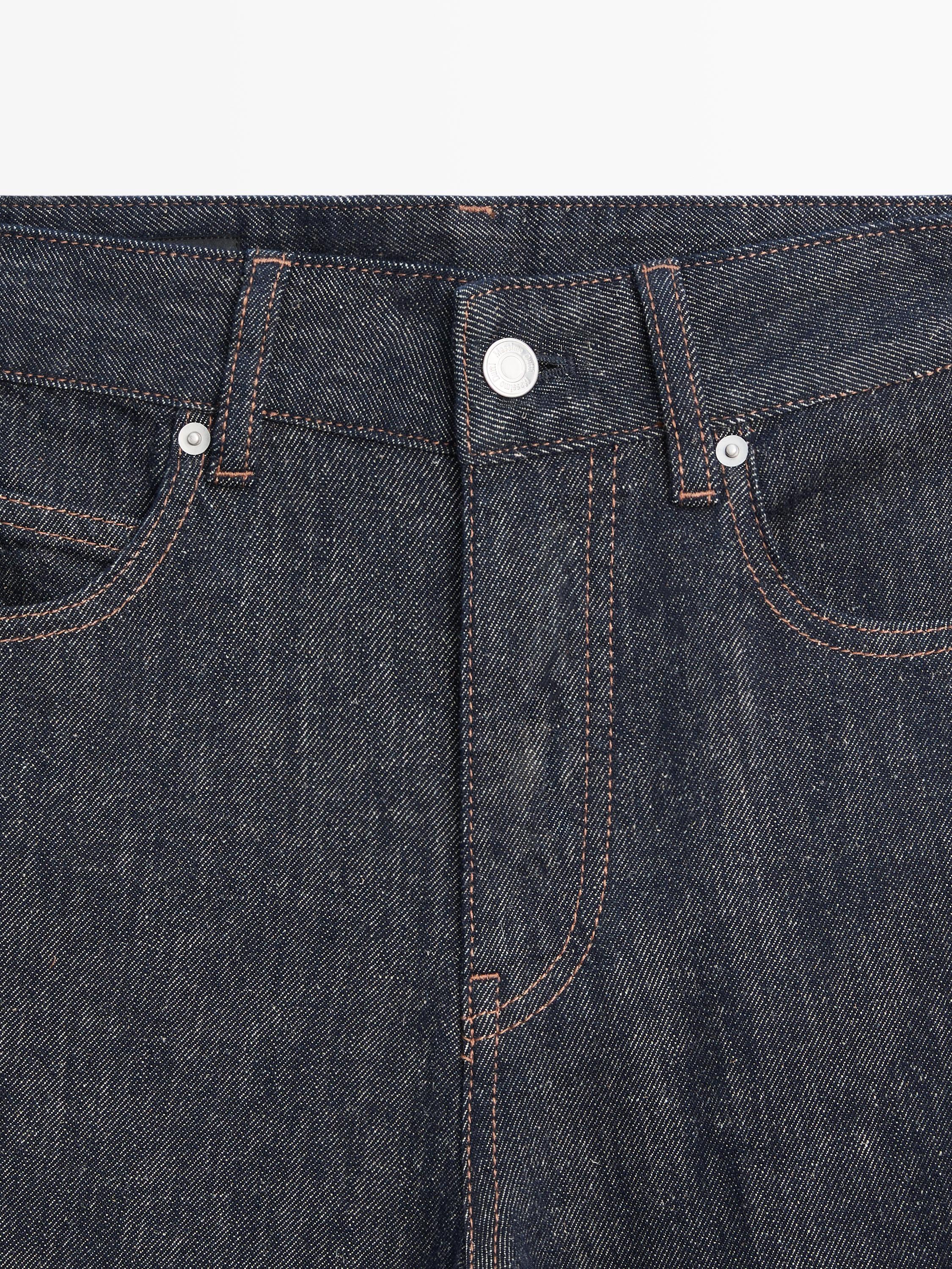 Jean barrel fit taille haute