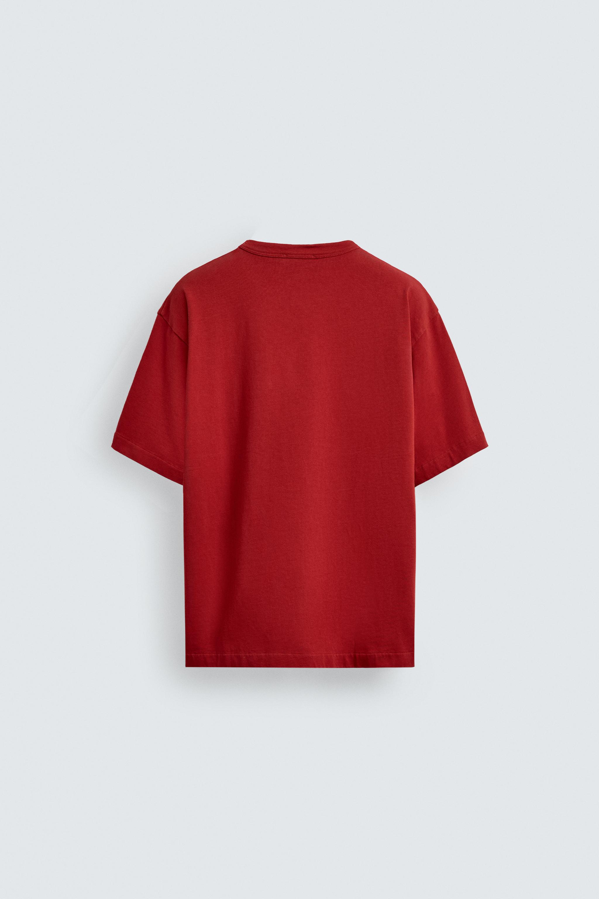 T-SHIRT BRODÉ EN CONTRASTE
