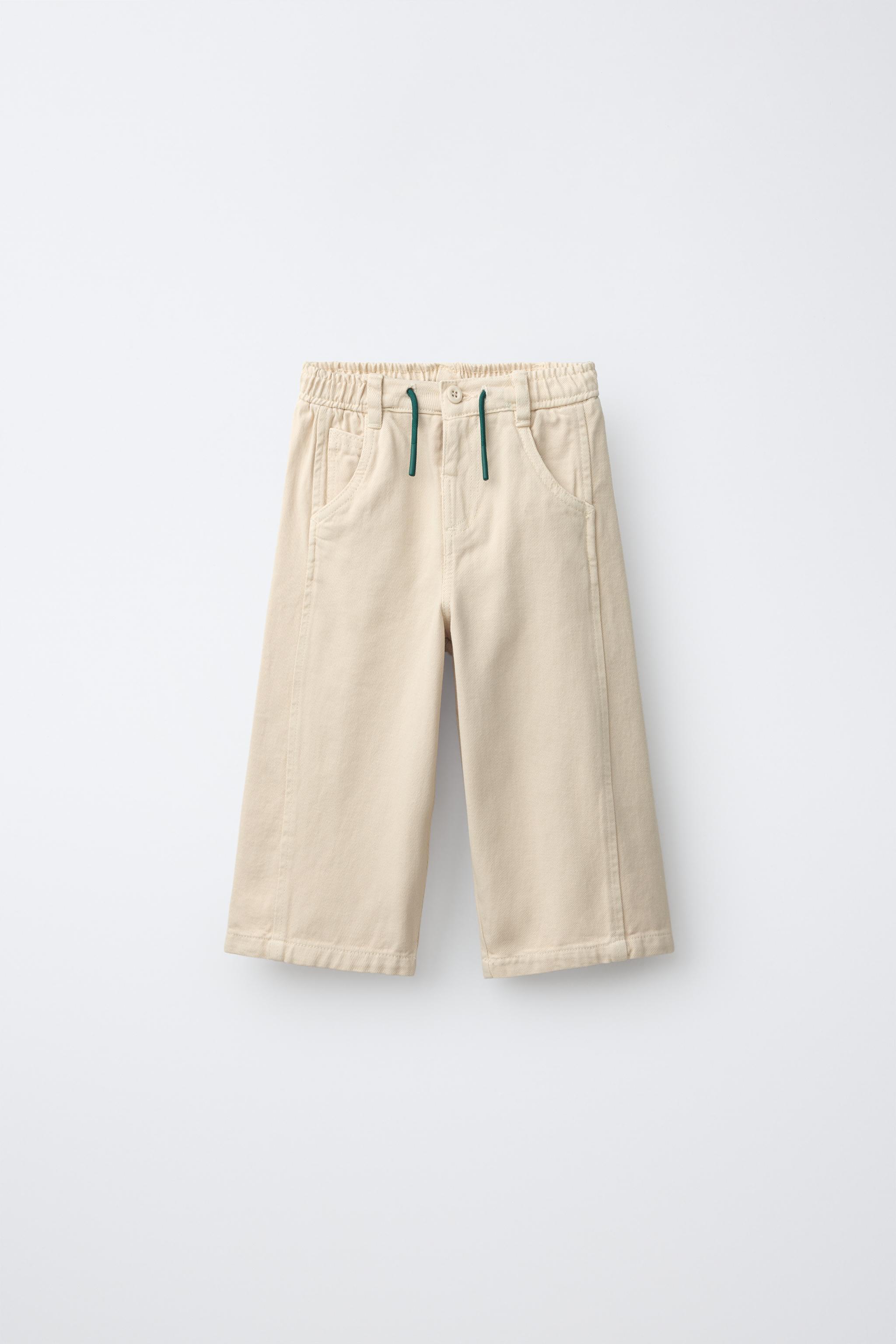 ZARA TIMELESS - PANTALON BALLON À CORDONS CONTRASTANTS